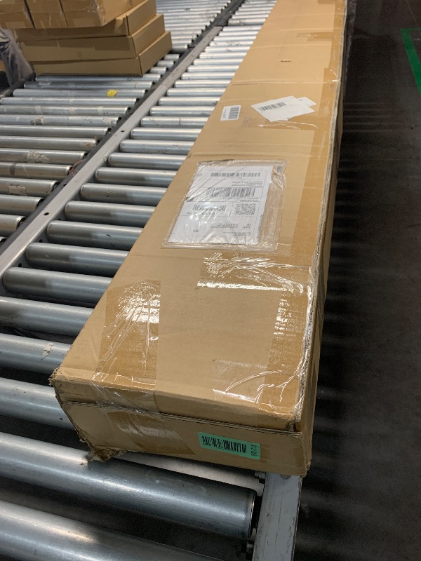 Photo 1 of (missing pieces) LIKIMIO Twin XL Bed Frames, Storage Headboard with Outlets, Sturdy and Stable, No Noise, No Box Springs Needed, Dark Gray