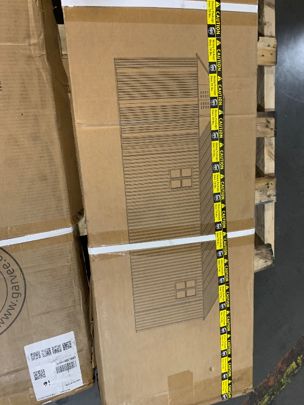 Photo 1 of ***BOXES 2 and 3 of 6 ONLY****
Garvee 12'x20' Heavy Duty Carport - PE Waterproof Canopy, Reinforced Steel Frame, Roll-Up Mesh Window & 4 Load-Bearing Sandbags, Grey