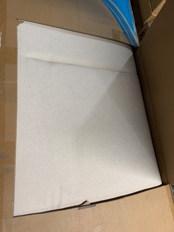 Photo 1 of ***(PARTS ONLY/ MISSING PARTS/ NON FUNCTIONAL)***VECELO Queen Bed Frame with Type-C & USB Ports, Upholstered Platform Height-Adjustable Cotton and Linen Headboard, No Box Spring Needed, Noise-Free, Easy Assembly, Beige