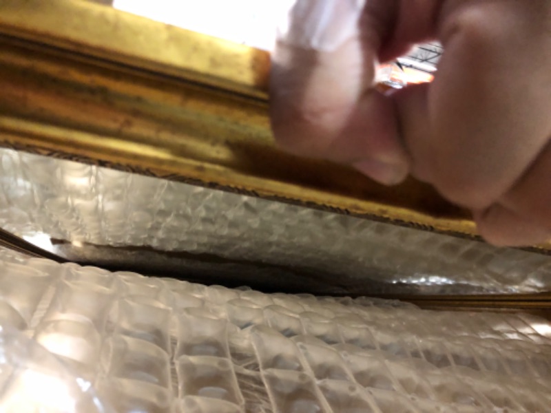Photo 1 of **********************Damaged backing*******************
Amanti Art Gold Full Length Mirror, 66x30 Parlor Gold Tall Free Standing Body Wall Mirror Full Length for Dressing, Traditional Frame, Lean on Floor or Hang, Wall Decor from WI, USA