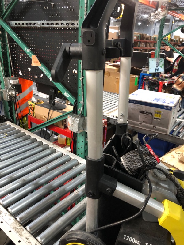 Photo 1 of (missing spray nozzle)
Kärcher Pressure Washer K1700, CETA Certified, 3 Spray Nozzles, Detergent Tank, for Cars, Driveways, Siding, Patios, 1.2 max. GPM