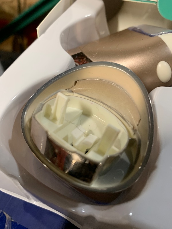 Photo 1 of ***HEAVILY USED***
VOYOR Epilator for Women, 3 in 1 Epilator Hair Removal for Women, Epilators Hair Remover for Leg Arm with 30 Tweezers, Rechargeable & Cordless Electric Lady Shaver & Trimmer BM300 (Champagne Gold)