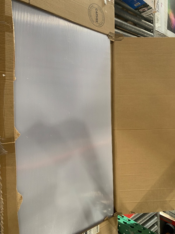 Photo 1 of "Partial Set Only One" 6x10 FT Greenhouse for Outdoors, Polycarbonate Greenhouse with Roof Vent, Ground Nails, Lockable Push Door, Aluminum Large Walk-in Green House for Outside Garden Backyard, Patio, Lawn, Black