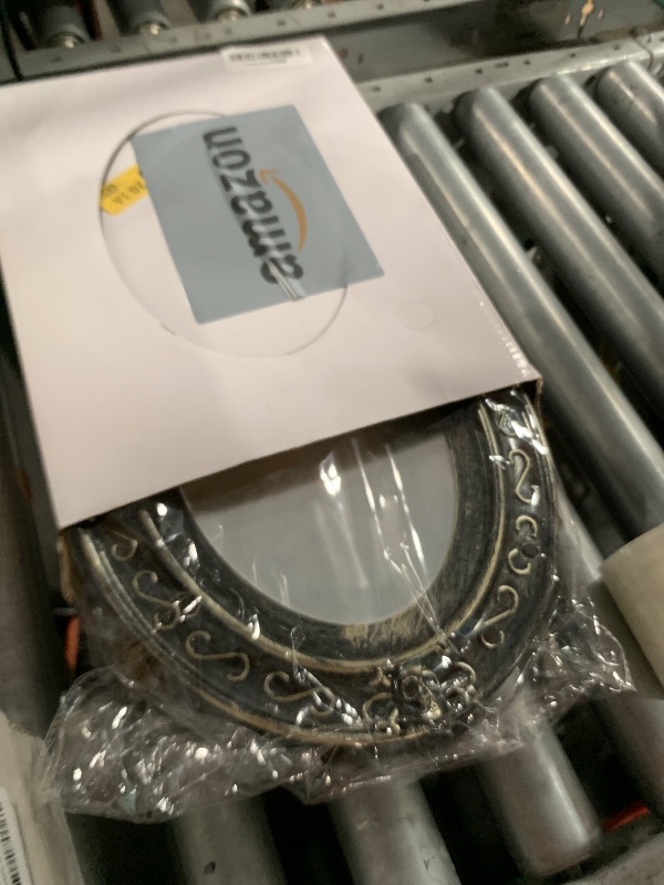 Photo 1 of [ Motion Activated & Light Sensor Design ] Halloween Animatronic Talking Haunted Mirror with Creepy Sound and Light, Scary Halloween Decorations Indoor Wall Mounted Magic Mirror Horror Prop Decor