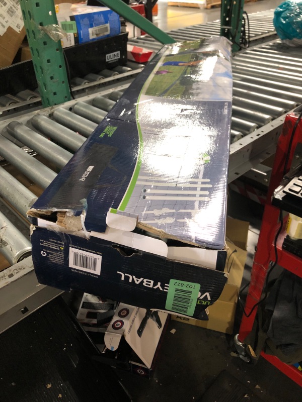 Photo 1 of (sold for parts only)(incomplete) Wild Sports Easy Setup Volleyball-Cane Pole - Complete and Durable Volleyball Set with 30 Ft Net, Volleyball, and Pump