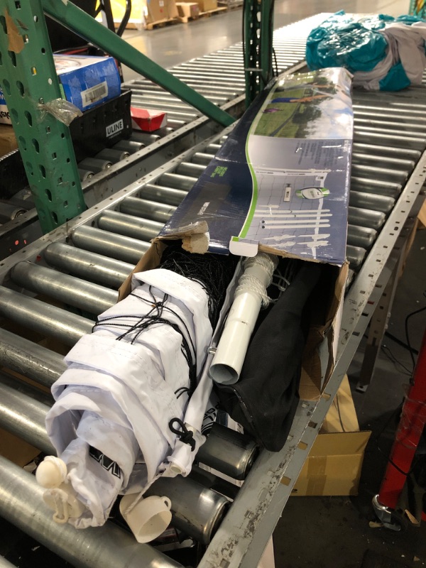 Photo 1 of (sold for parts only)(incomplete) Wild Sports Easy Setup Volleyball-Cane Pole - Complete and Durable Volleyball Set with 30 Ft Net, Volleyball, and Pump