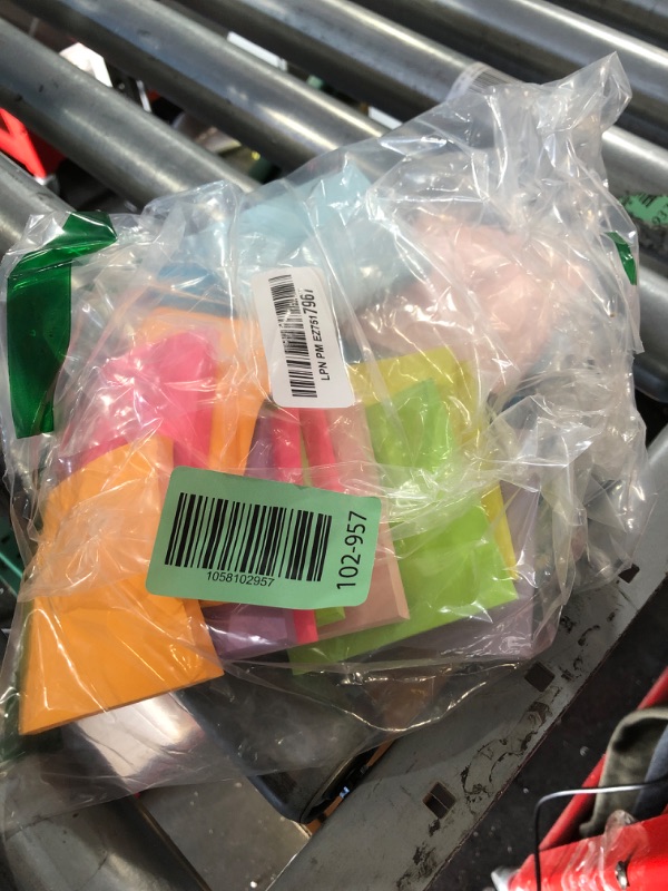 Photo 1 of (18 Pads) Sticky Notes 3x3 inch, Self-Stick Pads Bright Colors Sticky Note, Recyclable, Easy to Post for Home, Office, Notebook