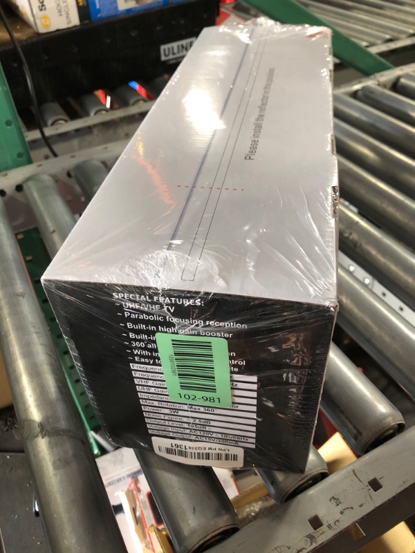 Photo 1 of ***FACTORY SEALED***PIBIDI Digital HD TV Antenna, Amplified Attic/Outdoor Antenna, 360 Degree Rotation Wireless Remote, 4K 1080P VHF UHF, Mounting Pole Included, 200 Miles Range