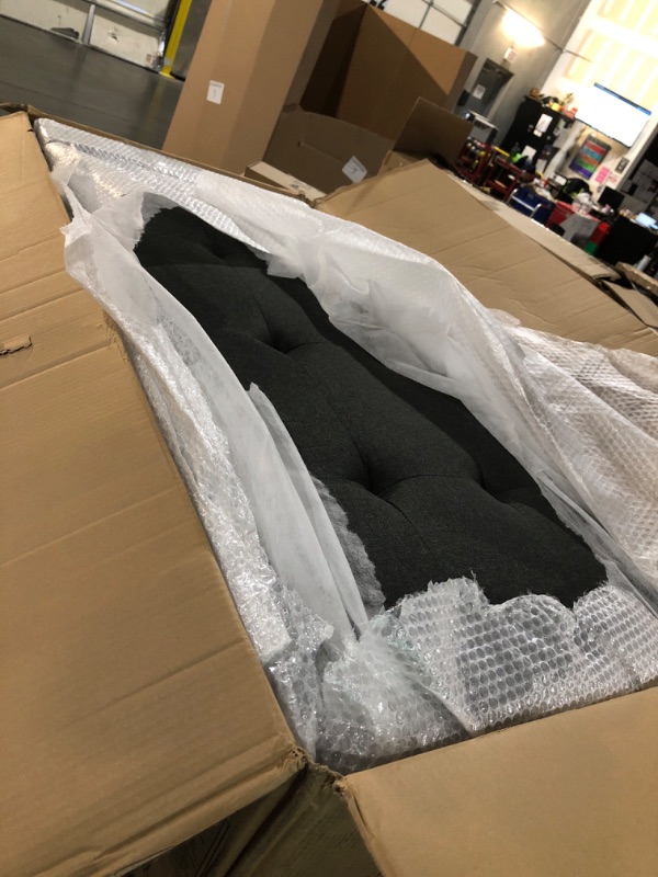 Photo 1 of ***PARTIAL SET*****PARTS ONLY****ONLY ONE BOX OF THREE**yngins L Shaped Sleeper Sofa Bed with Storage Chaise, 86" Pull Out Sofa Sleepers Couch Bed for Living Room Sectional Modular Couch for Apartment, Bedroom, Living Room, 3 Seat, Light Gray