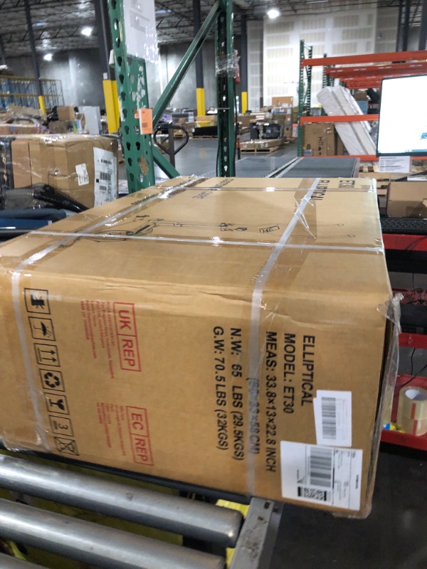 Photo 1 of ***FACTORY SEALED***
CURSOR FITNESS Elliptical Machine, Elliptical Exercise Machine for Home, Elliptical Training Machines with 8 Levels Resistance, Silent Magnetic Elliptical Trainer with 12" Stride and LCD Monitor