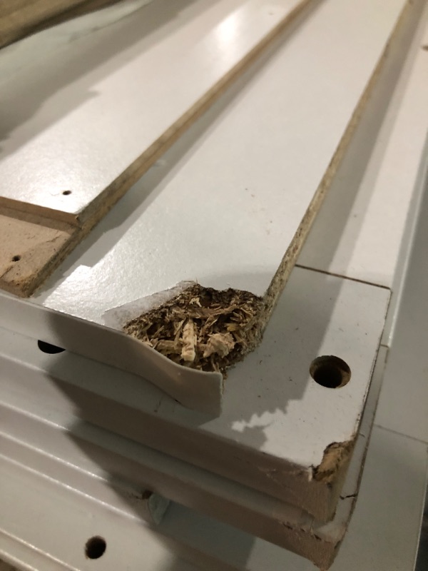 Photo 1 of ***DAMAGED - SEE NOTES/PICTURES***
Sauder Select Storage Cabinet/ Pantry cabinets, White finish