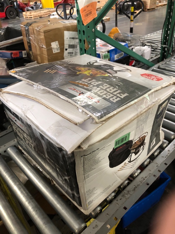 Photo 1 of (used)(see images) Camp Chef Redwood Portable Propane Fire Pit with 4 Roasting Sticks, Black