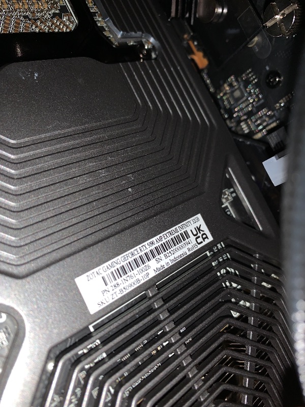 Photo 1 of **doesn't power on**.ZOTAC MEK AI-Enhanced Gaming PC Desktop Computer - NVIDIA GeForce RTX 5090, AMD Ryzen 7 9700X 5.5GHz, 32GB DDR5 RGB, 2TB NVME M.2 SSD, 1300W 80+ Gold PSU, WiFi 7, Windows 11 Home