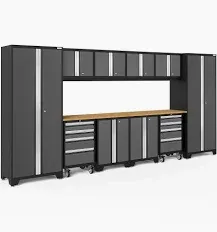 Photo 1 of ***PALLET TRUCK OR TRAILER PICKUP ONLY*** 
Bold Series 12PC Garage Cabinetry Set · 24-Gauge Steel · Fully Welded · 156" W x 18" D x 76.75" H

