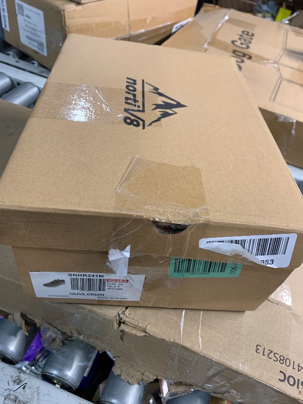 Photo 1 of ***(HEAVILY USED/ MINOR DAMAGE)***NORTIV 8 Men's Running Walking Tennis Shoes FlexLife Comfortable Cushioning Non-Slip Breathable Athletic Gym Workout Cross Trainer Jogging Sneakers, Size 10.5,Olive Green,SNRR241M