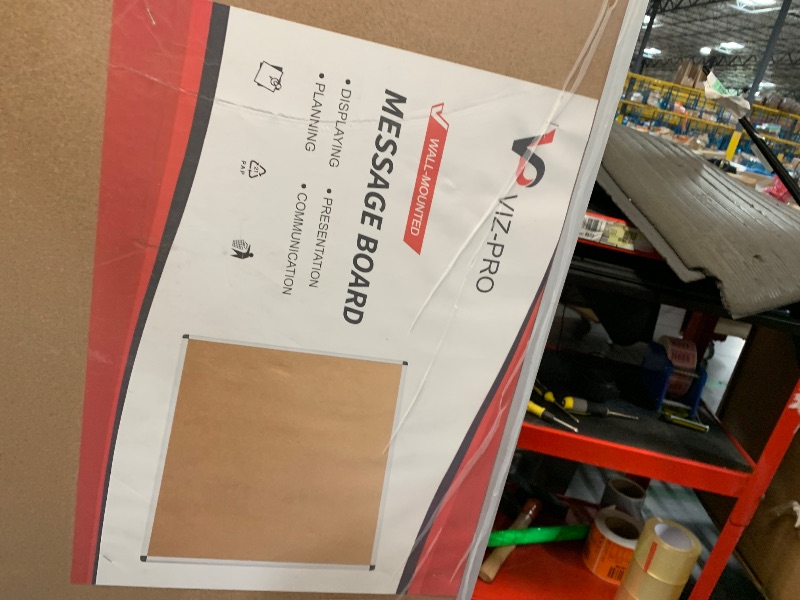 Photo 1 of ***DAMAGED - SEE NOTES/PICTURES***
VIZ-PRO Cork Notice Board