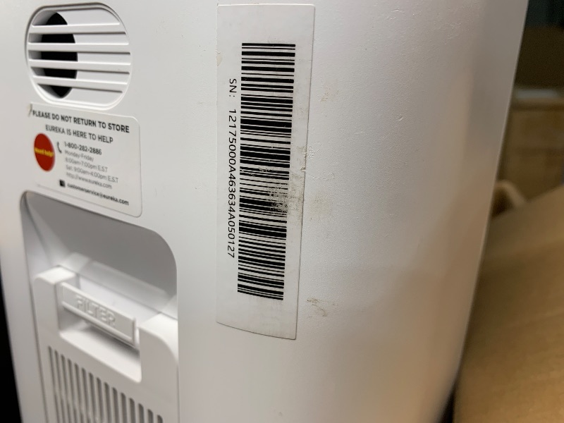 Photo 1 of **TURNS ON, USED** Eureka E20 Plus Robot Vacuum with Bagless Self Emptying Station, Robotic Vacuum and Mop Combo, 45-Day Capacity, Upgraded 8000Pa Suction and Anti Hair-Tangling Brush, LiDAR Navigation, App Control