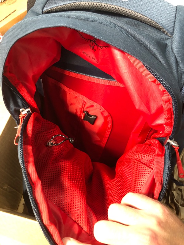 Photo 1 of (USED/FAIR) (36L) Osprey Farpoint Men's Wheeled Travel Pack 36L, Muted Space Blue