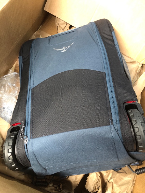 Photo 1 of (USED/FAIR) (36L) Osprey Farpoint Men's Wheeled Travel Pack 36L, Muted Space Blue
