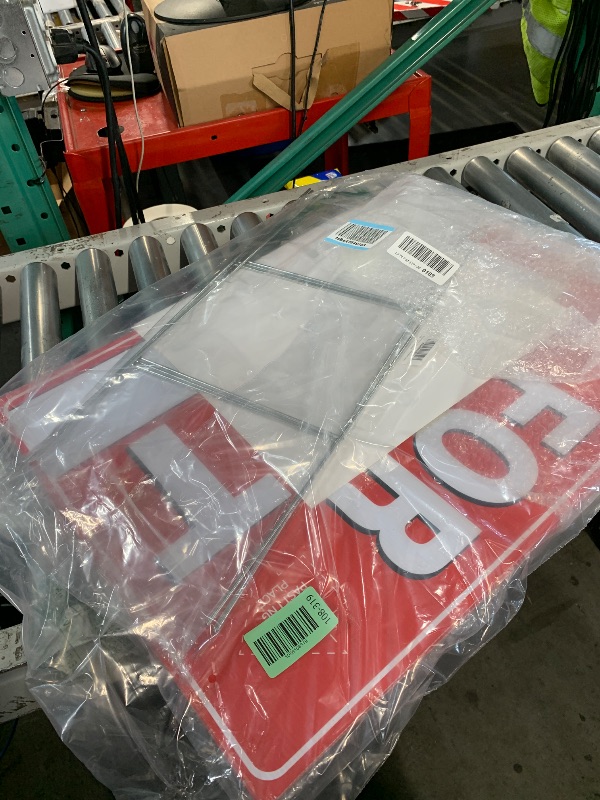 Photo 1 of Decorniqu 3 Pack Large For Rent Signs with Stakes 18" x 24" Double-Sided Weather-Proof For Rent Sign with Pricing Stickers Arrow Stickers Corrugated Plastic Yard Signs with Metal Stakes