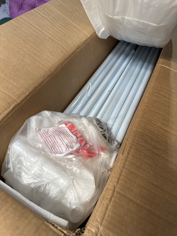 Photo 1 of (PARTIAL SET) (UNTESTED) (WHITE) GENTEACO Foldable Baby Playpen, Extra Large Play Pen for Babies and Toddlers, Baby Fence Play Yard, Safety Kids Portable Playpin Indoor&Outdoor (59"X71",Dark WHITE) 