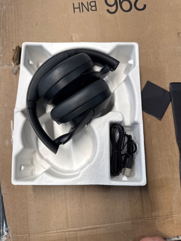 Photo 1 of (PARTS) (NON-FUNCTIONAL) HAYLOU S35 Noise Cancelling Bluetooth Headphones, LDAC Hi-Res Audio, Bluetooth 5.2 Multipoint Connect, 40H ANC Playtime, Clear Call,Wireless Over Ear Headphones