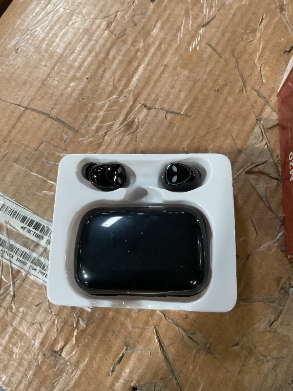 Photo 1 of ***(PARTS ONLY/ MAJOR DAMAGE/ NON FUNCTIONAL)***IPX5 Waterproof Wireless Earbuds for Running Workout, Bluetooth 5.0 Headphones With Built-in Microphone for iPhone Android