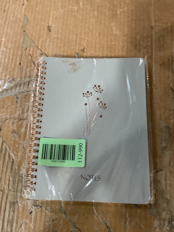 Photo 1 of * cover is dirty *
XAOWON Lined Spiral Journal Notebook for Men & Women, 6.25" x 8.26", 160 Pages, College Ruled Journaling Notebooks for Work & Note Taking, Cyan