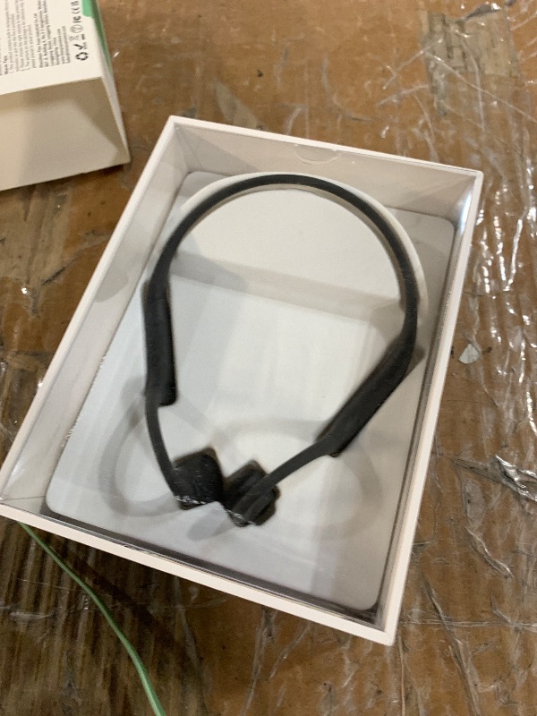 Photo 1 of ***(MAJOR DAMAGE/ SEE NOTES)***S+ Bone Conduction Headset with 64G Storage for MP3 Player (Dark Gray)