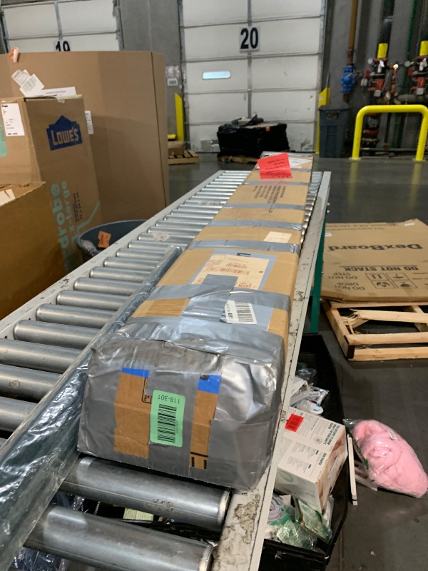 Photo 1 of ****************MISSING BASE AND BOTTOM PART OF POLE****************
wikiwiki 10FT Solar Led Patio Umbrella with Base, Sturdy Outdoor Market Umbrella for Deck, Pool, Garden w/Tilt, Crank, 32 LED Lights, Red