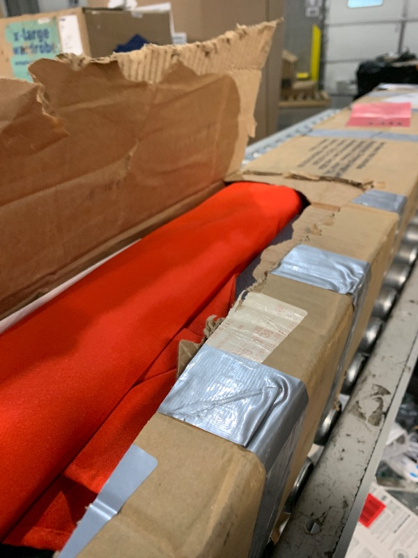 Photo 1 of ****************MISSING BASE AND BOTTOM PART OF POLE****************
wikiwiki 10FT Solar Led Patio Umbrella with Base, Sturdy Outdoor Market Umbrella for Deck, Pool, Garden w/Tilt, Crank, 32 LED Lights, Red