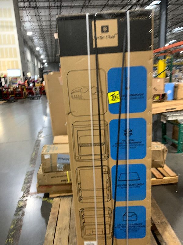 Photo 1 of ***PALLET TRUCK OR TRAILER ONLY FACTORY SEALED OPENED FOR INSPECTION***
RCA RFR1089 2 Door Apartment Top Freezer Refrigerator