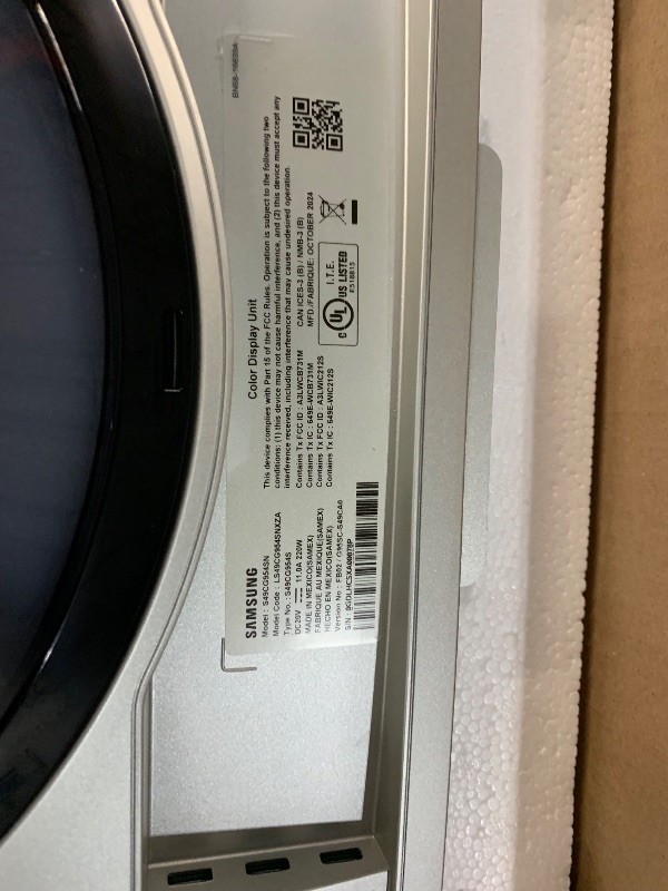 Photo 1 of ***MINOR DAMAGE SEE PICTURES***
Samsung 49" Odyssey OLED G9 (G95SC) Series Curved Smart Gaming Monitor w QD-OLED, 240Hz, 0.03ms, AMD Freestyle Premium Pro, G-Sync Compatible, Dual QHD, Neo Quantum Processor Pro, LS49CG954SNXZA