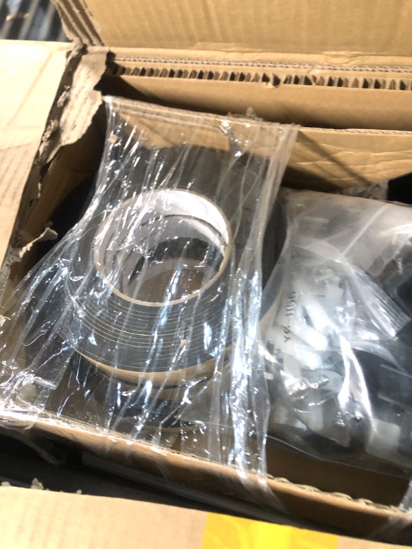 Photo 1 of (carton 3/4)
YITAHOME 8x9FT Resin Storage Unit sans Flooring, All-Weather Plastic Shed with Window, Vents and Secured Doors, Outdoor Plastic Tool Cabin for Poolside, Lawn, Backyard, Patio, Dark Gray