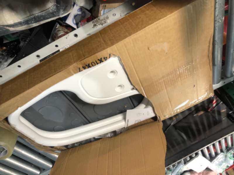 Photo 1 of Toddler Step Stool for Bathroom Sink,Adjustable 3 Step Stool for Kids,Kitchen Standing Tower,Children Learning Helper Stool with Safety Handles and Non-Slip Pads,Grey