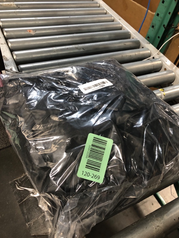 Photo 1 of ?Upgraded?Patio Egg Chair Covers with Zipper, Wicker Egg Swing Chair Covers, Waterproof Heavy Duty Weather Resisatnt Outdoor Chair Cover, Windproof Hanging Chair Cover, 75" x 45", Black, 1 Pack