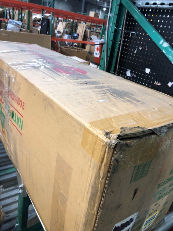 Photo 1 of ******************broken wire and the tree doesn’t light up**************
National Tree Company Pre-Lit Artificial Full Christmas Tree, Green, Dunhill Fir, Dual Color LED Lights, Includes Stand, 9 Feet