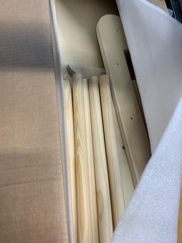 Photo 1 of ***(PARTS ONLY/ MISSING PARTS/ NON FUNCTIONAL)***
bbgroundgrm Pikler Triangle Set Climber 5 in 1, Toddler Climbing Toys Indoor Folding with Ramp & Arch & Mat for Montessori Play Gym for Toddlers and Kids (Natural)(99" Wx21 Dx23 H)