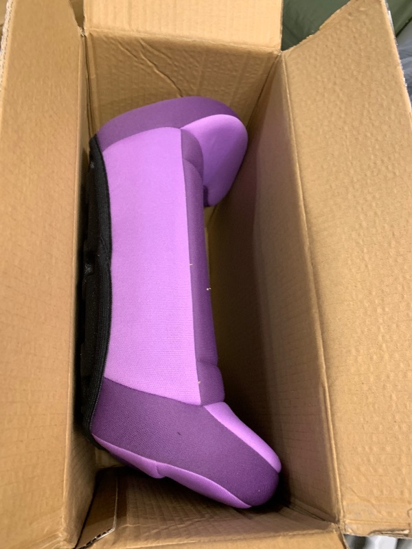 Photo 1 of Cosco Topside Backless Booster Car Seat, Lightweight Booster Seats for Cars 40-100 lbs, Backless Booster Seat for Car, Grape