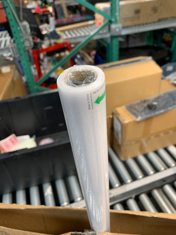 Photo 1 of ***FACTORY SEALED***Frosted Window Privacy Film Glass Window Film Sun Blocking, Static Clings Removable Frosting Bathroom Door Window Covering, White,35.4 Inch x 78.74 Inch