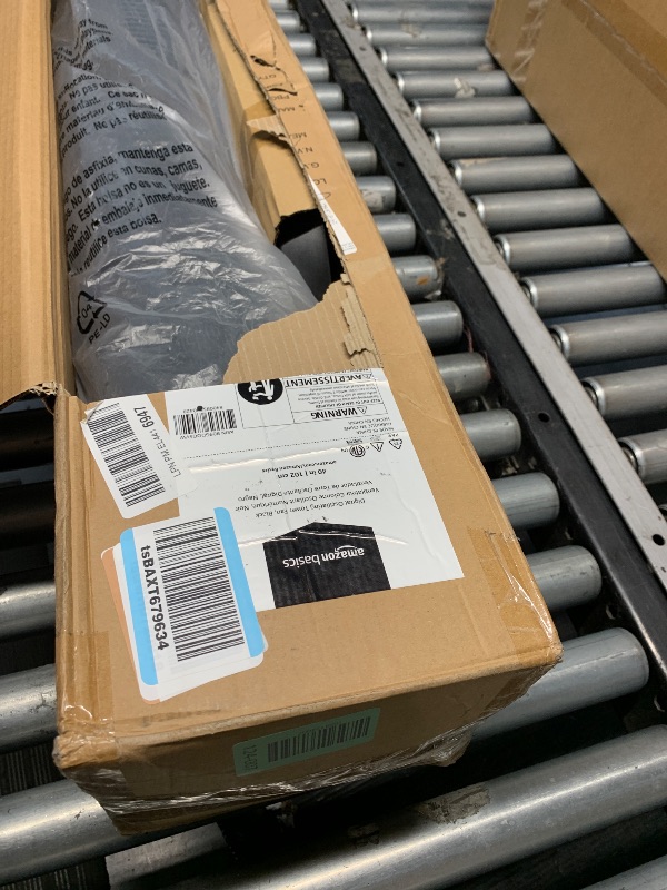 Photo 1 of ***(PARTS ONLY/ MAJOR DAMAGE/ NON FUNCTIONAL)***Amazon Basics 40" 70-Degree Oscillating Digital Tower Fan for Bedroom, Living Room, Office, With 4 Speeds, 3 Modes (Standard, Breeze, Nature), Timer Up to 15 Hours, Remote Control, 50W, Black