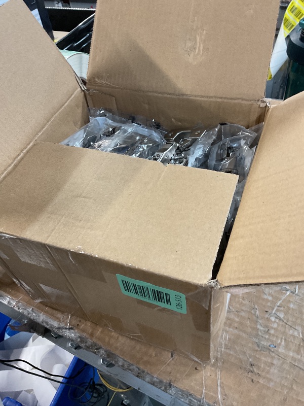 Photo 1 of STIANC 60 Pack Full Overlay Face Frame Soft Close Concealed Hinges for Kitchen Cabinet Door, Clip On, 3 Way Adjustability, 105 Degree