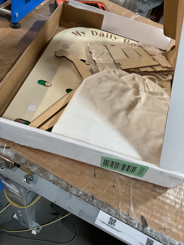 Photo 1 of TinyKidz Daily Routine Chart for Kids, Visual Schedule, Routine Chart for Toddlers 3-5, Morning Bedtime Routine Chart for Toddlers, Wooden Chore Chart for Kids