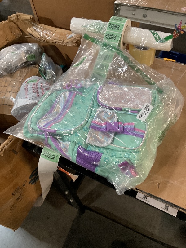 Photo 1 of Meetbelify Backpack with Wheels for Girls Rolling Backpack Cute Carry on Backpack for Elementary Student