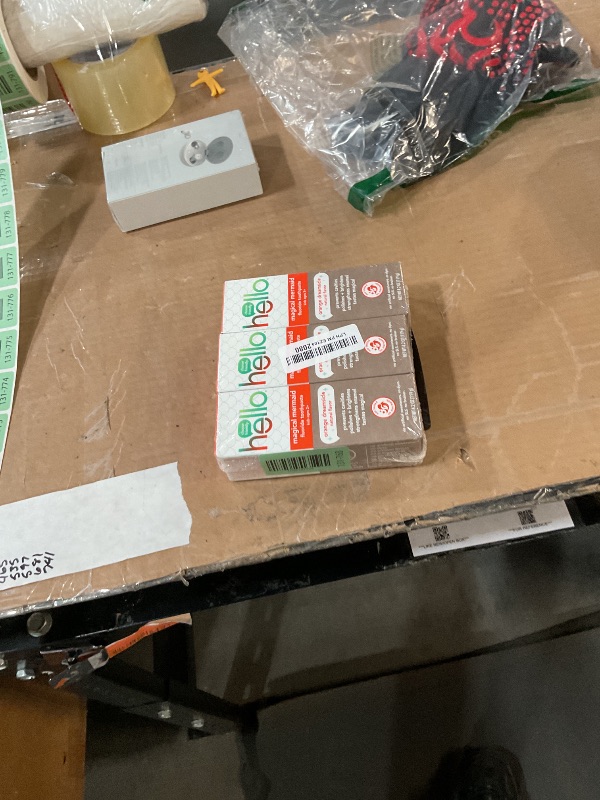 Photo 1 of hello Magical Mermaid Kids Toothpaste with Fluoride, Orange Dreamsicle Flavor Toothpaste for Kids, Safe for Ages 2 and Up, Helps Prevent Cavities, Strengthen Enamel, Polish Teeth, 3 Pack, 4.2 Oz Each