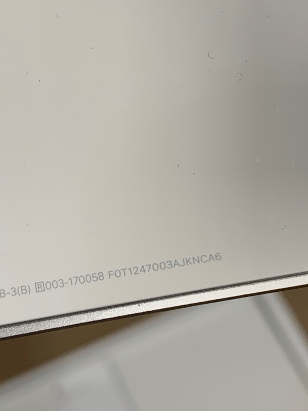 Photo 1 of **SEE NOTES** Apple Magic Keyboard with Numeric Keypad: Wireless, Bluetooth, Rechargeable. Works with Mac, iPad, or iPhone; US English - White