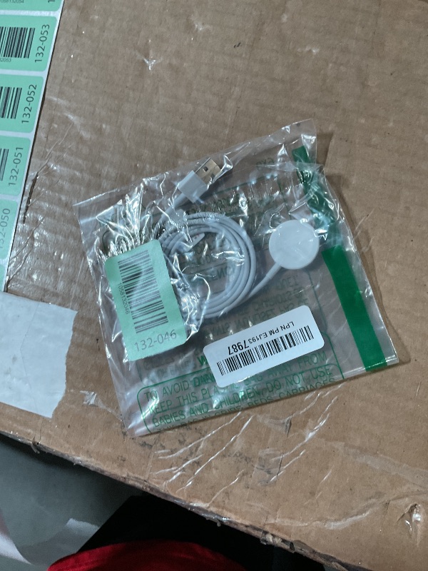 Photo 1 of ???? ???????? for Apple Watch Charger Magnetic Fast Charging Cable [Portable] Magnetic Wireless Charging Compatible with iWatch Series Ultra/10/9/8/7/6/SE/5/4/3/2-[3.3FT] White