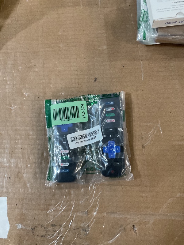 Photo 1 of (Pack of 2) Replacement-Remote-Control for Roku-TV,Compatible for TCL Roku/Hisense Roku/Onn Roku/Philips Roku Smart TVs(Not for Roku Stick and Box)