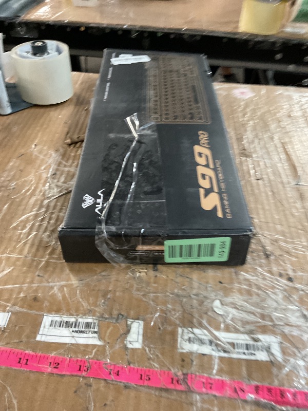 Photo 1 of (POWER TESTED) AULA S99 Pro Gaming Keyboard, Cute Creamy Keyboard with Number Pad Smart Screen, Tri-Mode Bluetooth/2.4G/USB-C Computer Keyboards, Media Knob Custom RGB Backlit Feel for MAC Xbox PC Gamer - Purple