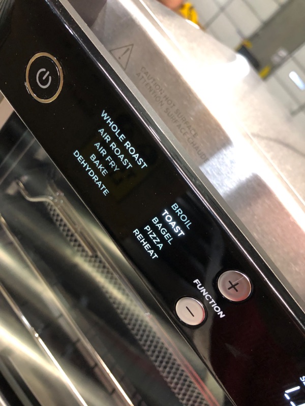 Photo 1 of ***DAMAGED - CRUSHED - SEE PICTURES***
Ninja DT251 Foodi 10-in-1 Smart XL Air Fry Oven, Bake, Broil, Toast, Roast, Digital Toaster, Thermometer, True Surround Convection up to 450°F, includes 6 trays & Recipe Guide, Silver